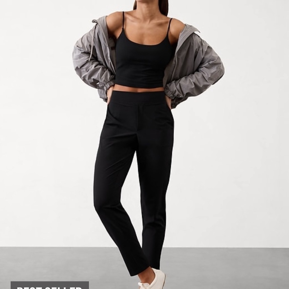 Black athleta  Women's Brooklyn ankle Pants NWT